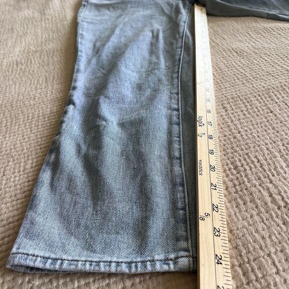 Pacsun Mom Jeans Women Sz 29 Blue Denim High Rise Cotton Zip Fly Cowgirl Western - Picture 13 of 14